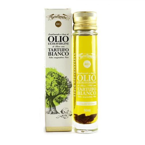 Tartuflanghe USDA Organic Extra Virgin Olive Oil with White Alba Truffle